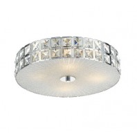 Telbix-Marisa OY40 Oyster Light - Frost/Clear/Chrome